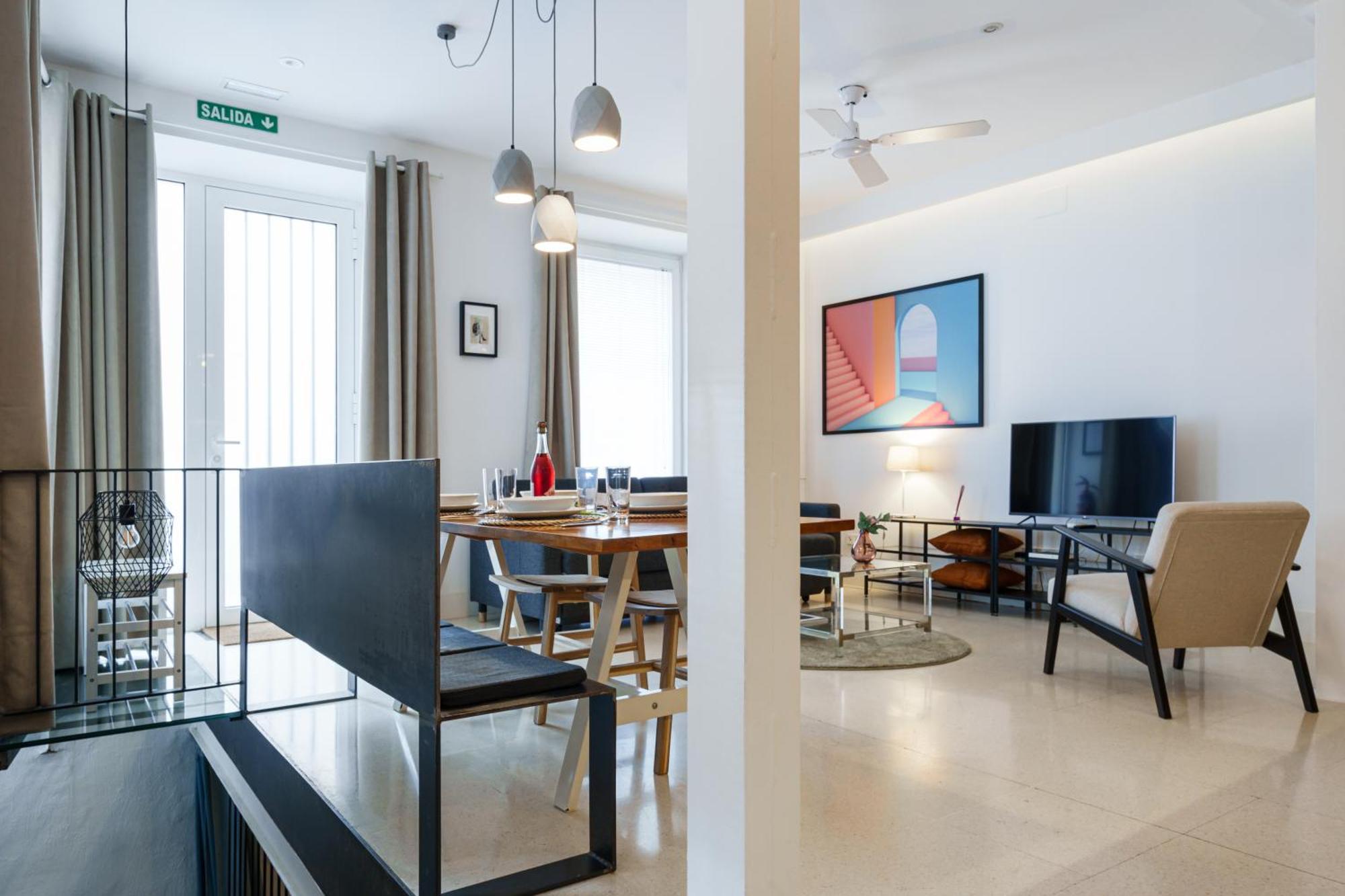Cozy Loft Embajadores, 2Rooms 2Bathrooms Madrid Luaran gambar