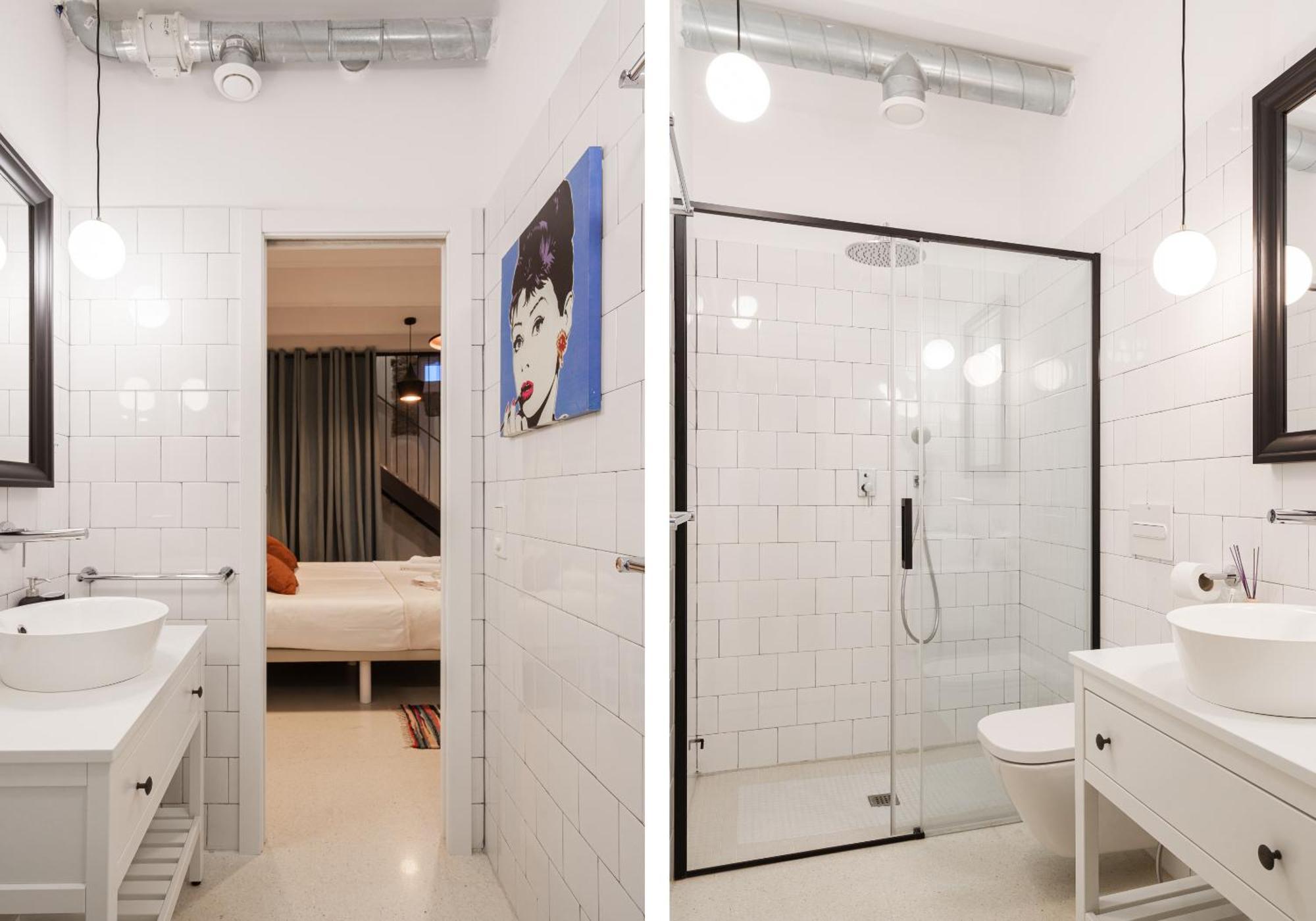 Cozy Loft Embajadores, 2Rooms 2Bathrooms Madrid Luaran gambar
