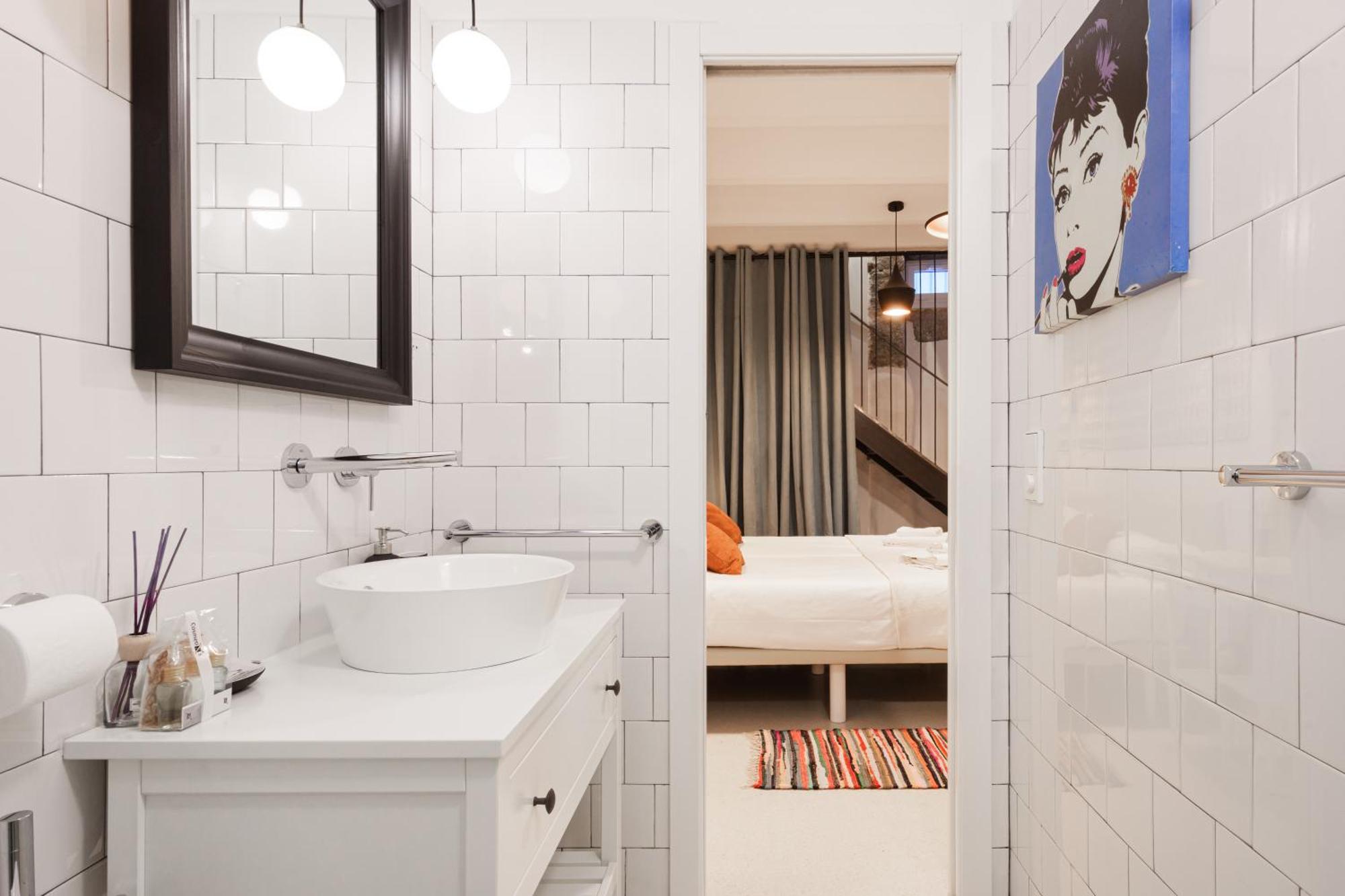 Cozy Loft Embajadores, 2Rooms 2Bathrooms Madrid Luaran gambar